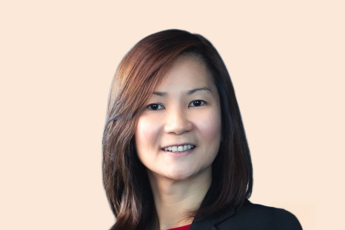 Portrait of Ms Cindy Lim, CEO of Infrastructure Keppel Ltd.